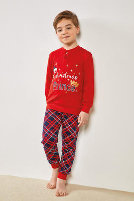 PIGIAMA NATALE BAMBINO M/L EP4088 Ingrosso Pigiami 0/16 Anni Tellini S.r.l.